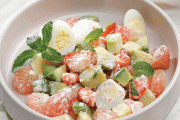 Salad bưởi trộn bơ ngon lạ