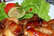 Gà xốt mật ong kiểu Trung Quốc