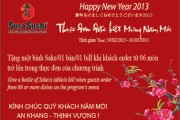 Năm mới nhiều may mắn với nhà hàng Sura Sushi