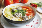Cách làm món Bún mọc dọc mùng