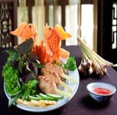 Cá bao sả nướng