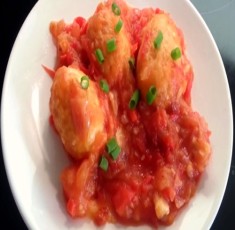 Trứng chiên xốt cay