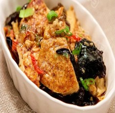 Đậu xốt tỏi ớt