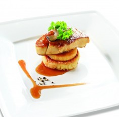 Gan ngỗng xốt chanh leo