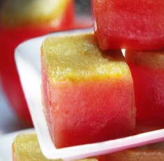 Kem dưa hấu chanh lạ miệng