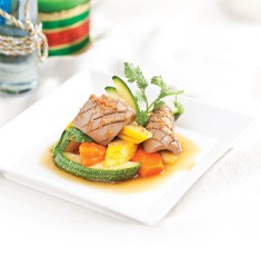 Cật heo xào bí ngồi