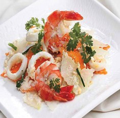 Su hào xào hải sản