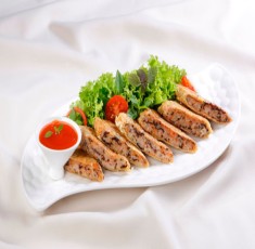 Tàu hũ ky cuộn thịt chiên