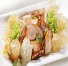 Phở chiên phồng chua ngọt