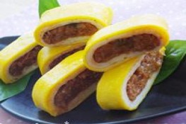 Món lạ cho gia đình: Trứng cuộn kim chi