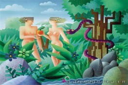 Rượu rắn - Adam và Eva