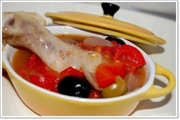 Gà hầm kiểu Pháp