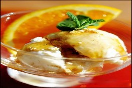 Kem sữa chua lạnh buốt ngày đông