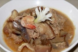 Thịt ba chỉ kho đậm đà hương mắm cá 