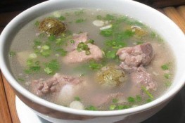 Ngất ngây canh sấu Hà thành