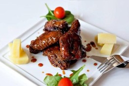 Cánh gà Sốt gia vị món ngon ngày giá lạnh