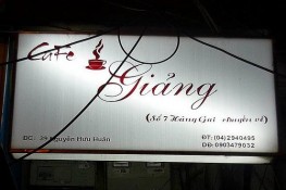 Cafe Giảng tạo nên nét đẹp cho Cafe Hà Nội