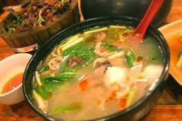 Canh thịt nấu chua
