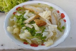 Đặc sản Phan Rang, Ninh Thuận: Bún sứa
