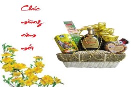 Lựa chọn giỏ quà biếu ngày tết