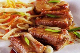 Sườn non kho dưa -Món ngon ngày tết