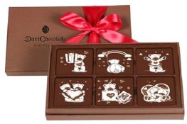 Những thanh socola độc đáo cho ngày lễ tình nhân