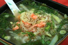 Canh bầu nấu tép: Món ngon mùa hè