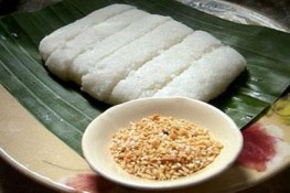 Cơm nắm muối vừng: Món ngon dân dã