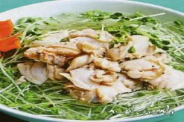 Chế biến món cải mầm nấu ngao