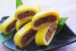 Trứng cuộn kim chi: Món ngon, lạ cho bữa tối