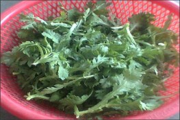 Món ăn giao mùa: Cải tần ô