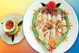 Khéo tay làm món mực hấp mắm gừng