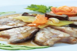 Món ngon cá đuối sốt sò điệp