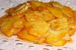 Cách làm món khoai tây xào chua ngọt