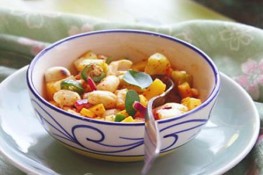 Cách làm món salad lạc xoài