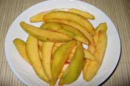 Món ăn vặt cho ngày hè: Xoài dầm