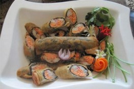 Cách làm món Nem rong biển ngon