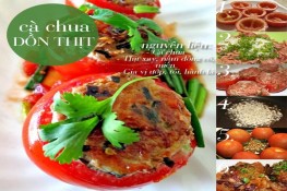 Cà chua dồn thịt