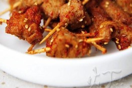 Gà chiên vừng vị cà ri