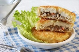 Đậu nhồi thịt chiên
