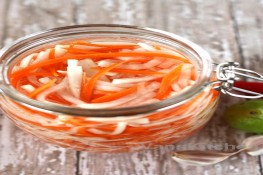 Làm đồ chua ăn kèm ngon miệng