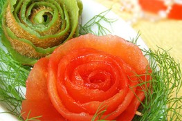 Tự làm chú thỏ xinh xắn với cà chua