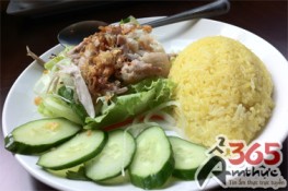 Cách làm món Cơm gà đơn giản, cực hấp dẫn