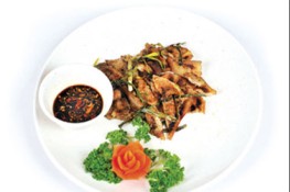 Cổ lợn nướng hương bưởi ngon, bổ, rẻ