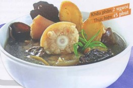 Cách làm món Hà Thủ Ô hầm đuôi heo ngon