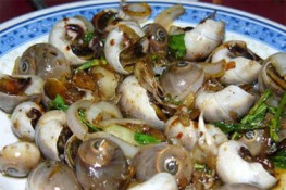Những món Ốc mỡ ngon