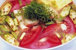 Cá lóc nấu canh khế