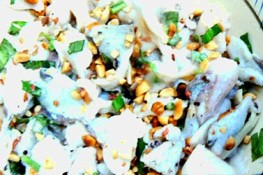Món ngon, lạ: Cá xương xanh tái chanh