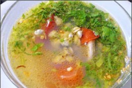 Canh hến nấu chua thơm ngon