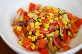 Cách làm Salad rau củ nướng hương vị đặc biệt